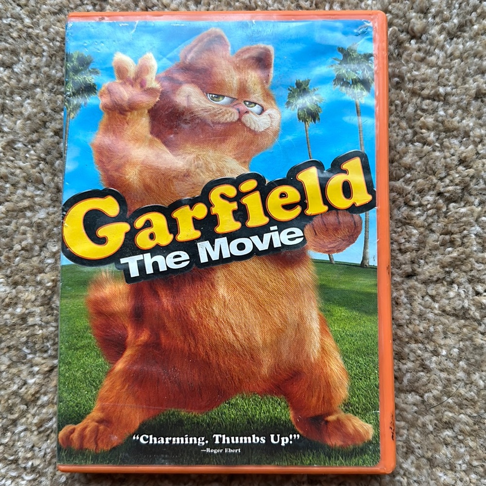 Garfield The Movie DVD